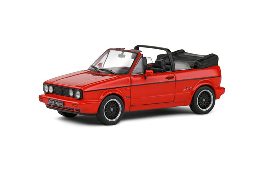 Volkswagen Golf MK1 Convertible 1992 Red Solido 1:43