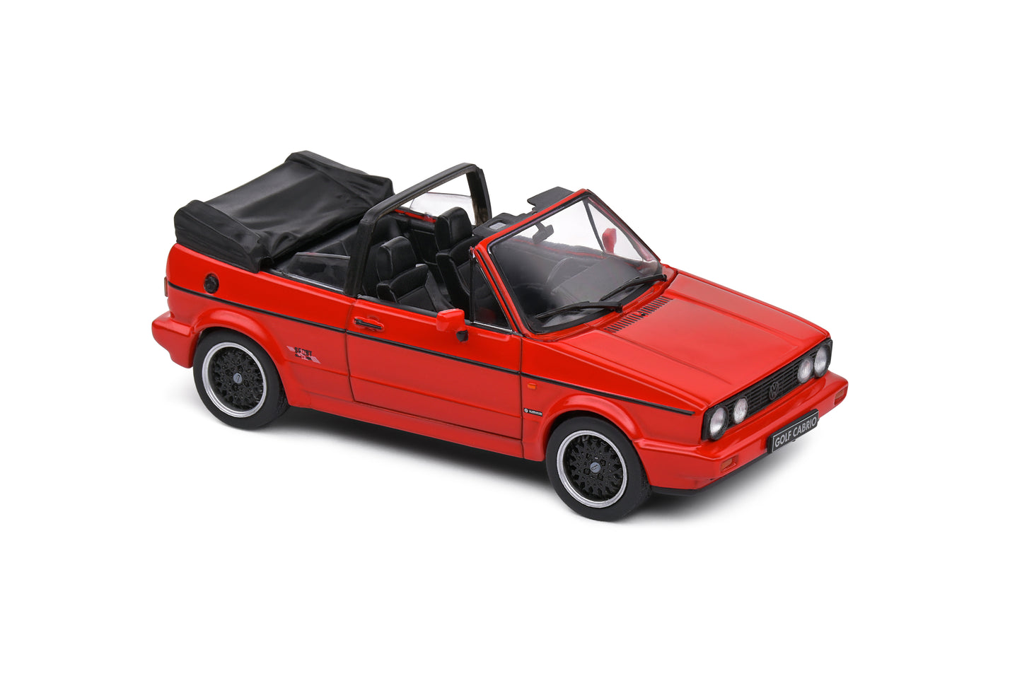 Volkswagen Golf MK1 Convertible 1992 Red Solido 1:43