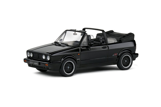 Volkswagen Golf MK1 Convertible 1992 Black Solido 1:43