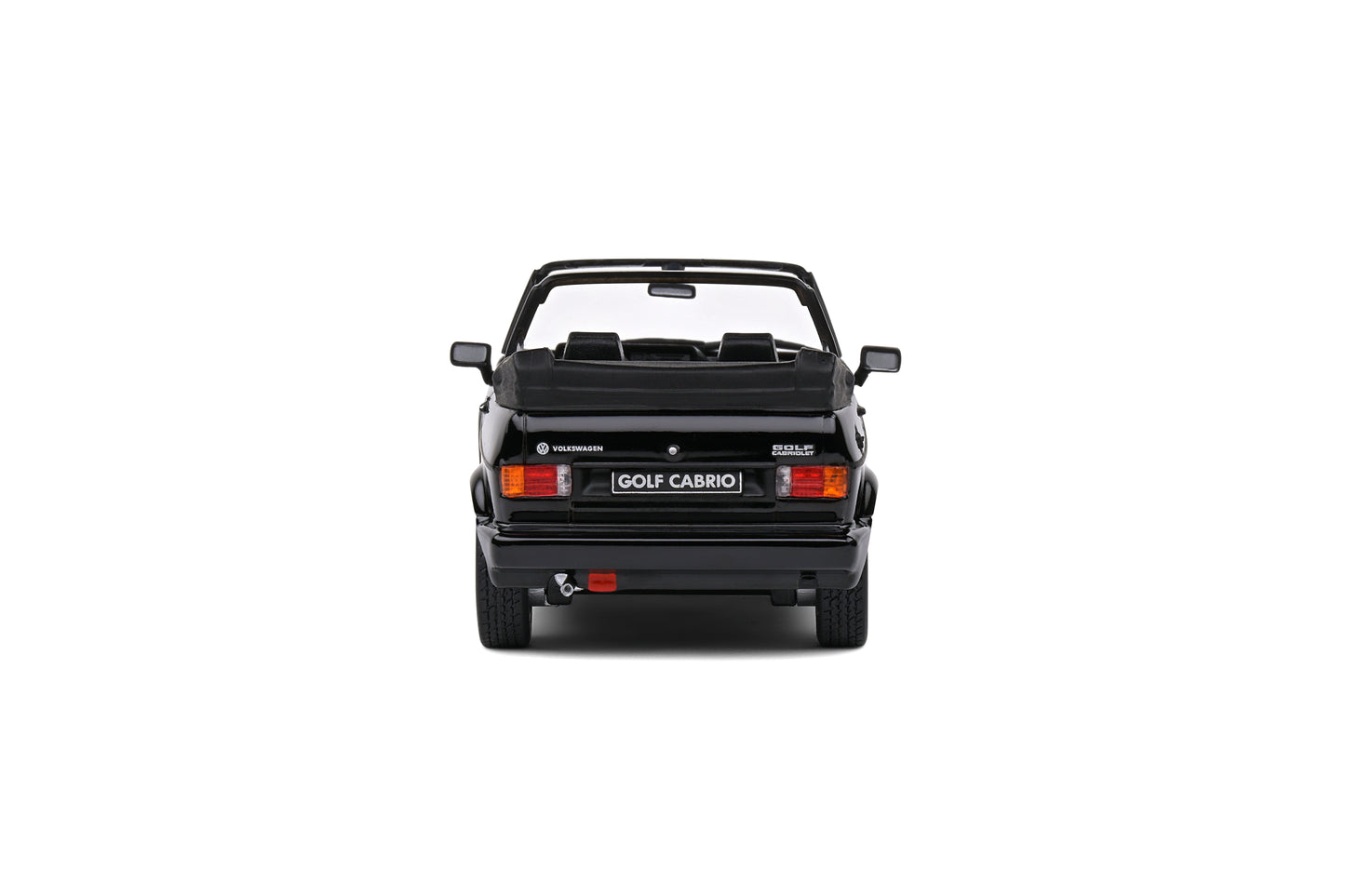 Volkswagen Golf MK1 Convertible 1992 Black Solido 1:43