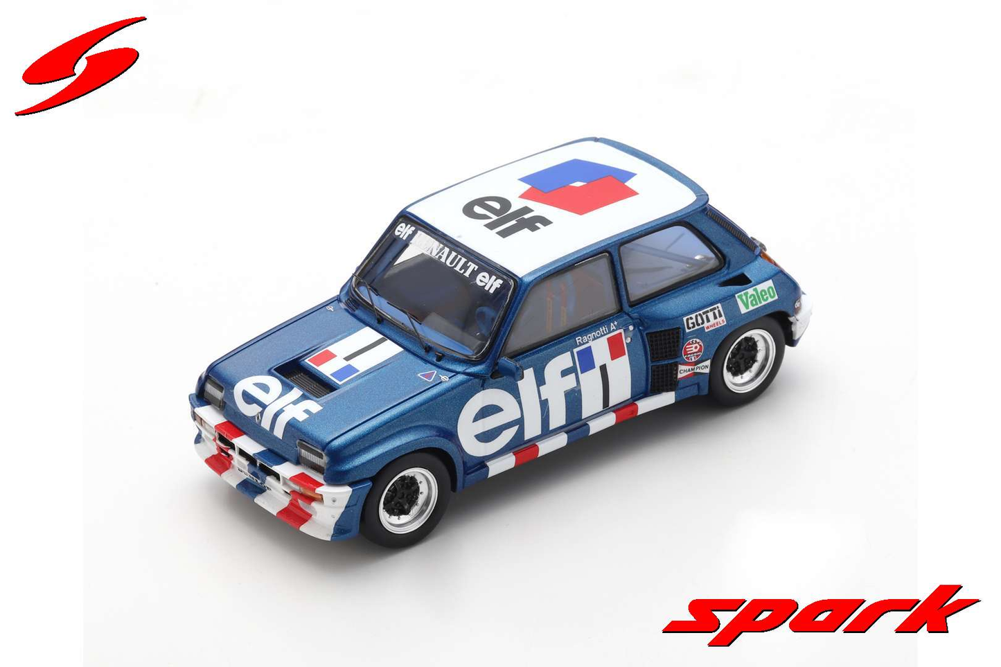 Renault 5 Turbo No.1 Renault 5 Turbo Eurocup 1981 Jean Ragnotti Spark 1:43