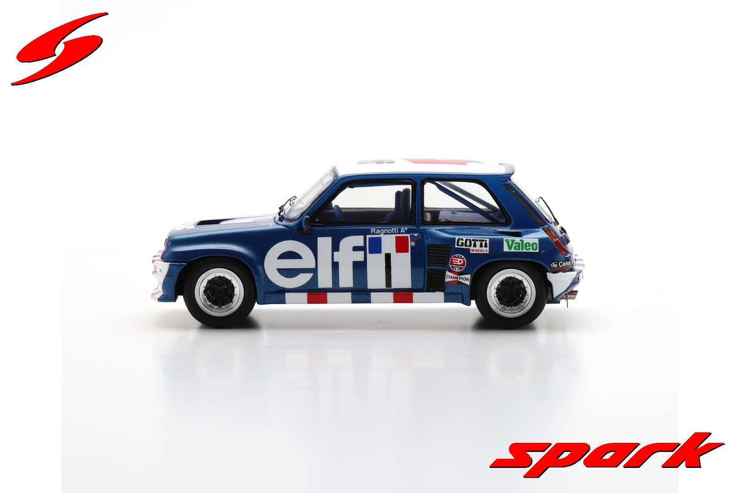 Renault 5 Turbo No.1 Renault 5 Turbo Eurocup 1981 Jean Ragnotti Spark 1:43