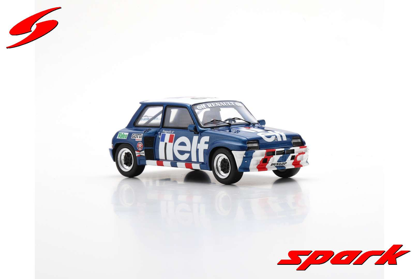 Renault 5 Turbo No.1 Renault 5 Turbo Eurocup 1981 Jean Ragnotti Spark 1:43