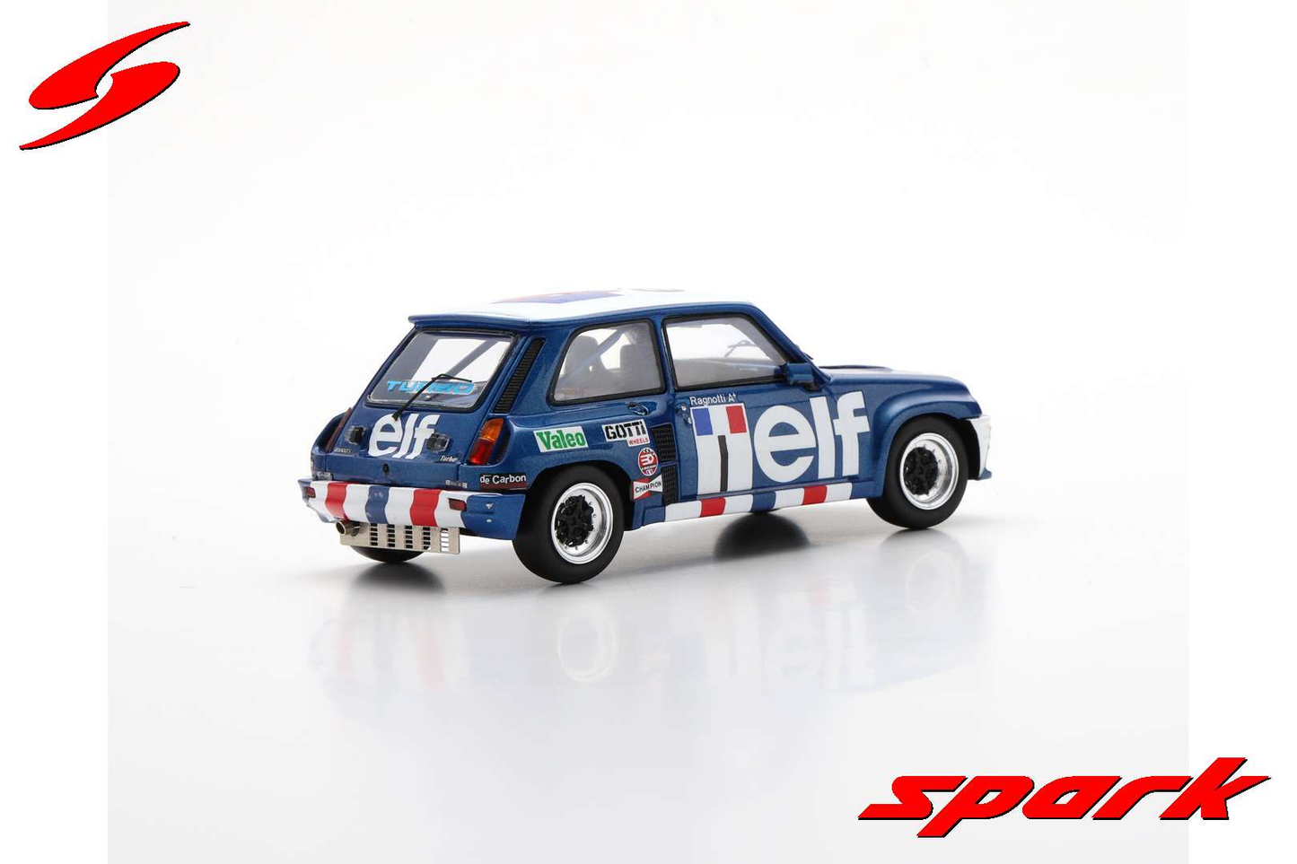 Renault 5 Turbo No.1 Renault 5 Turbo Eurocup 1981 Jean Ragnotti Spark 1:43