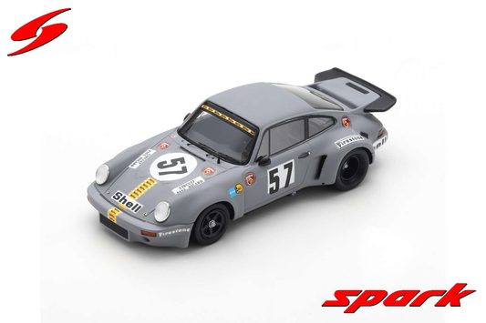 Porsche 911 Carrera RSR 3.0 #57 1000km Le Castellet 1974 Spark 1:43