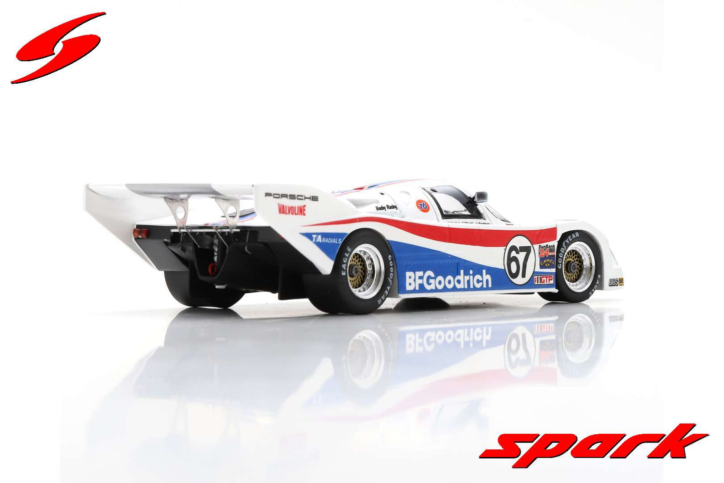 Porsche 962C #67 2nd 24H Daytona 1988 Spark 1:43