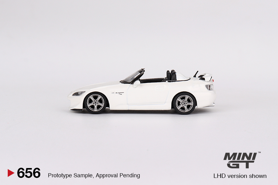 Honda S2000 CR Grand Prix White Mini GT 1:64