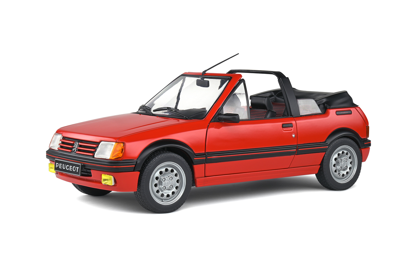 PEUGEOT 205 CTI 1986 Rouge Vallelunga Solido 1:18