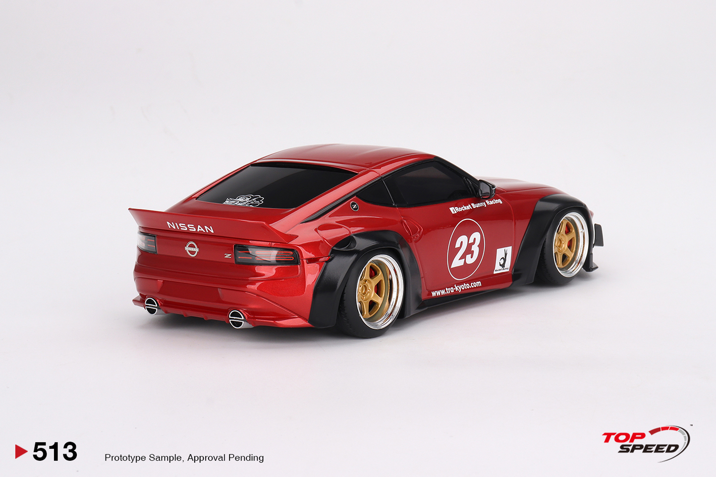 Nissan Z (RZ34) Pandem Passion Red Top Speed 1:18