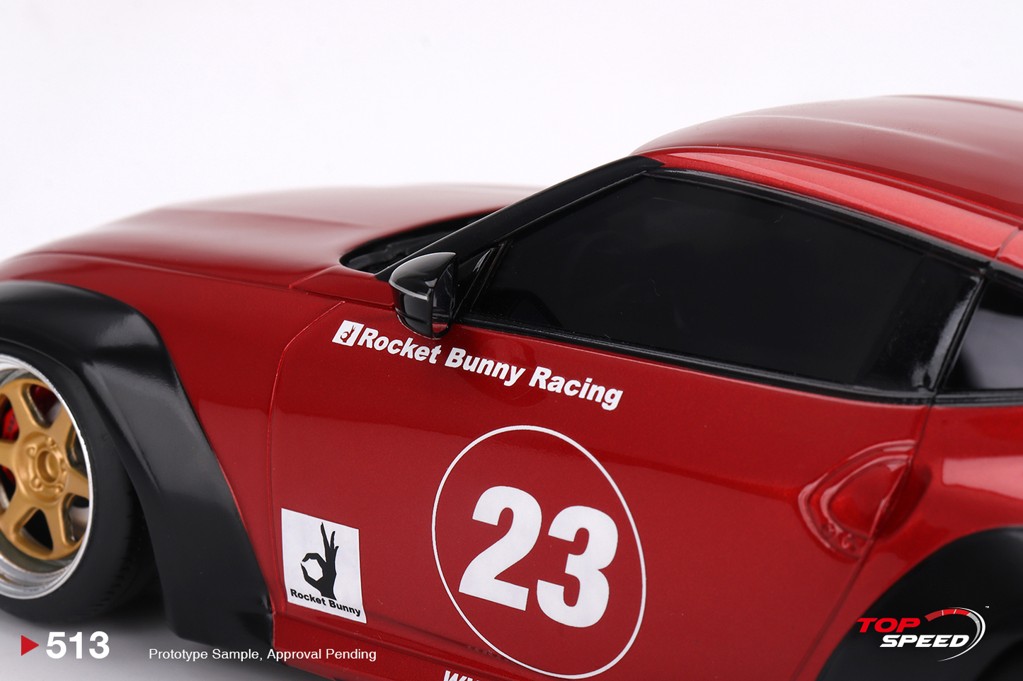 Nissan Z (RZ34) Pandem Passion Red Top Speed 1:18