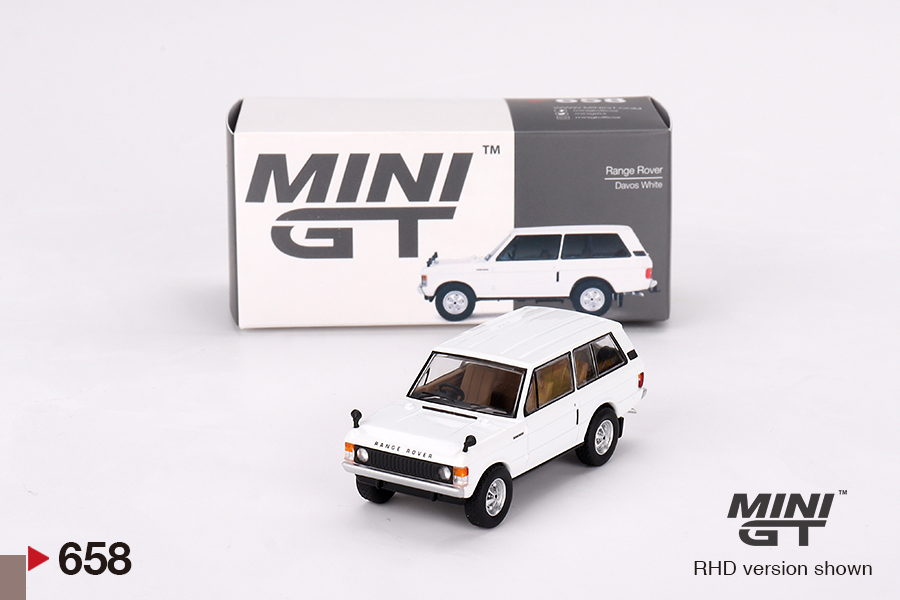 Range Rover Davos White Mini GT 1:64