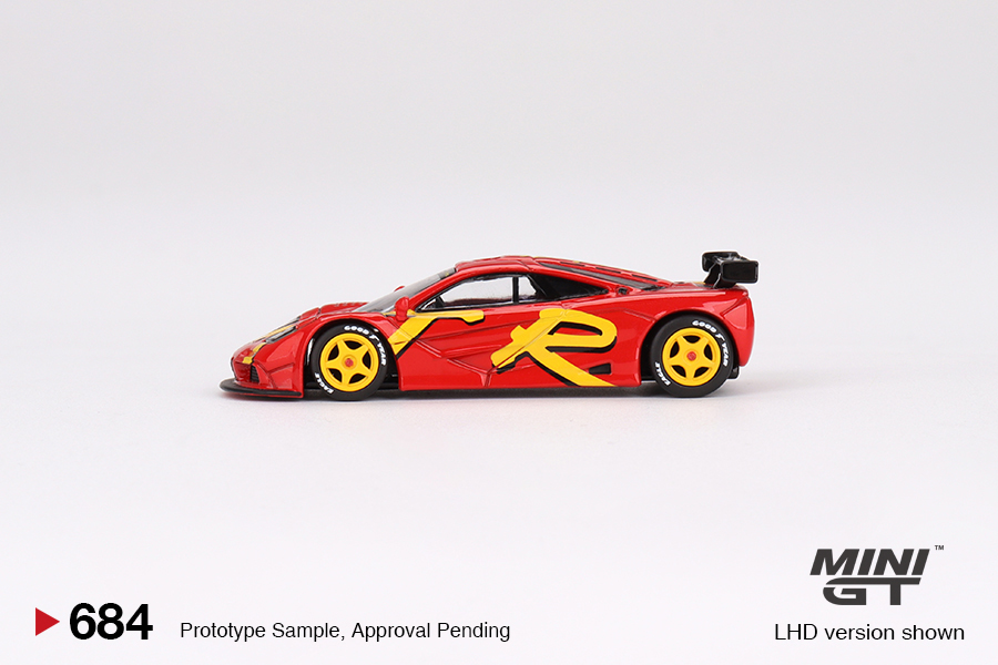 McLaren F1 GTR 1996 Presentation Mini GT 1:64