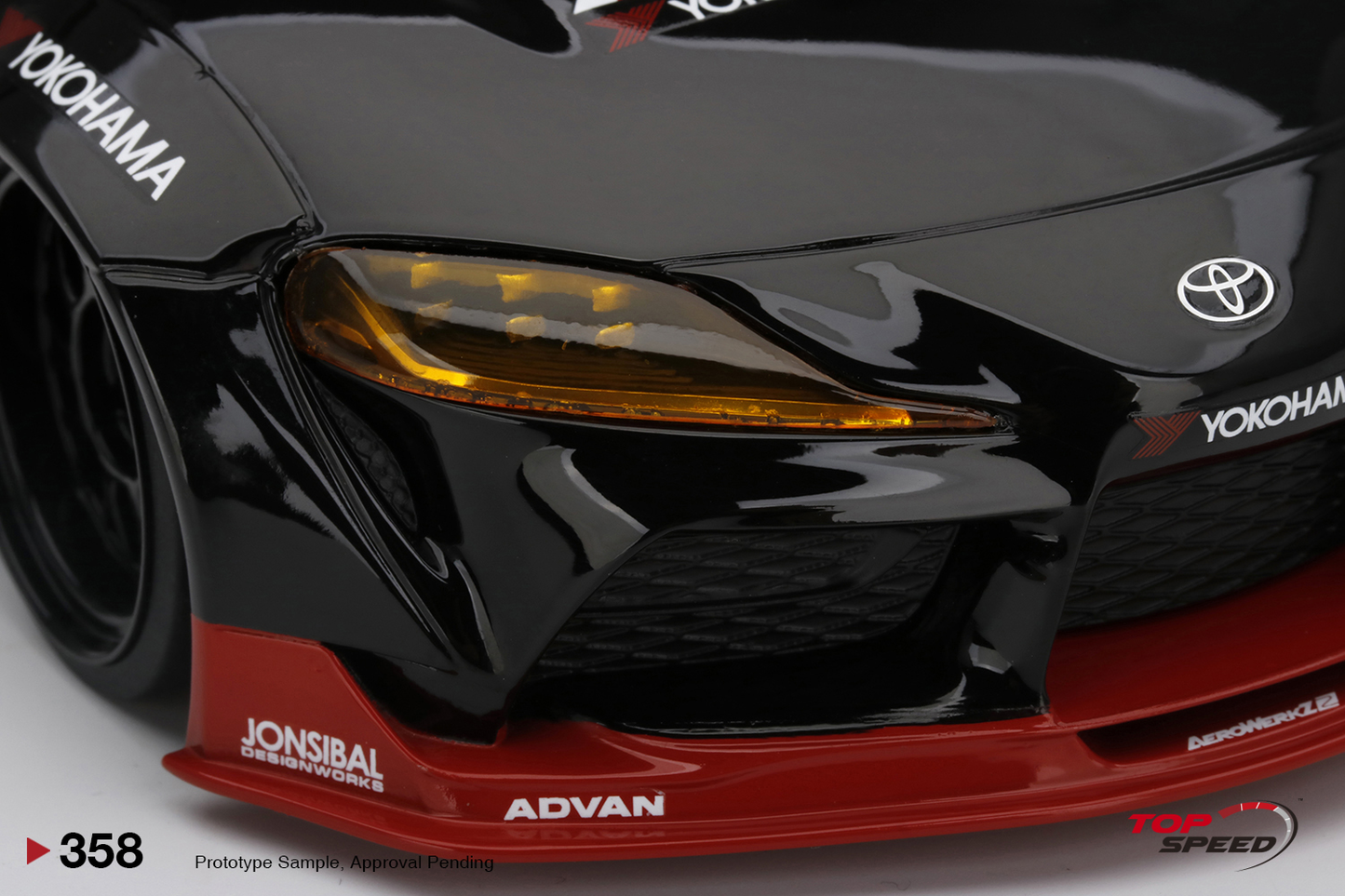 Pandem Toyota GR Supra V1.0 Advan SEMA 2019 Top Speed 1:18