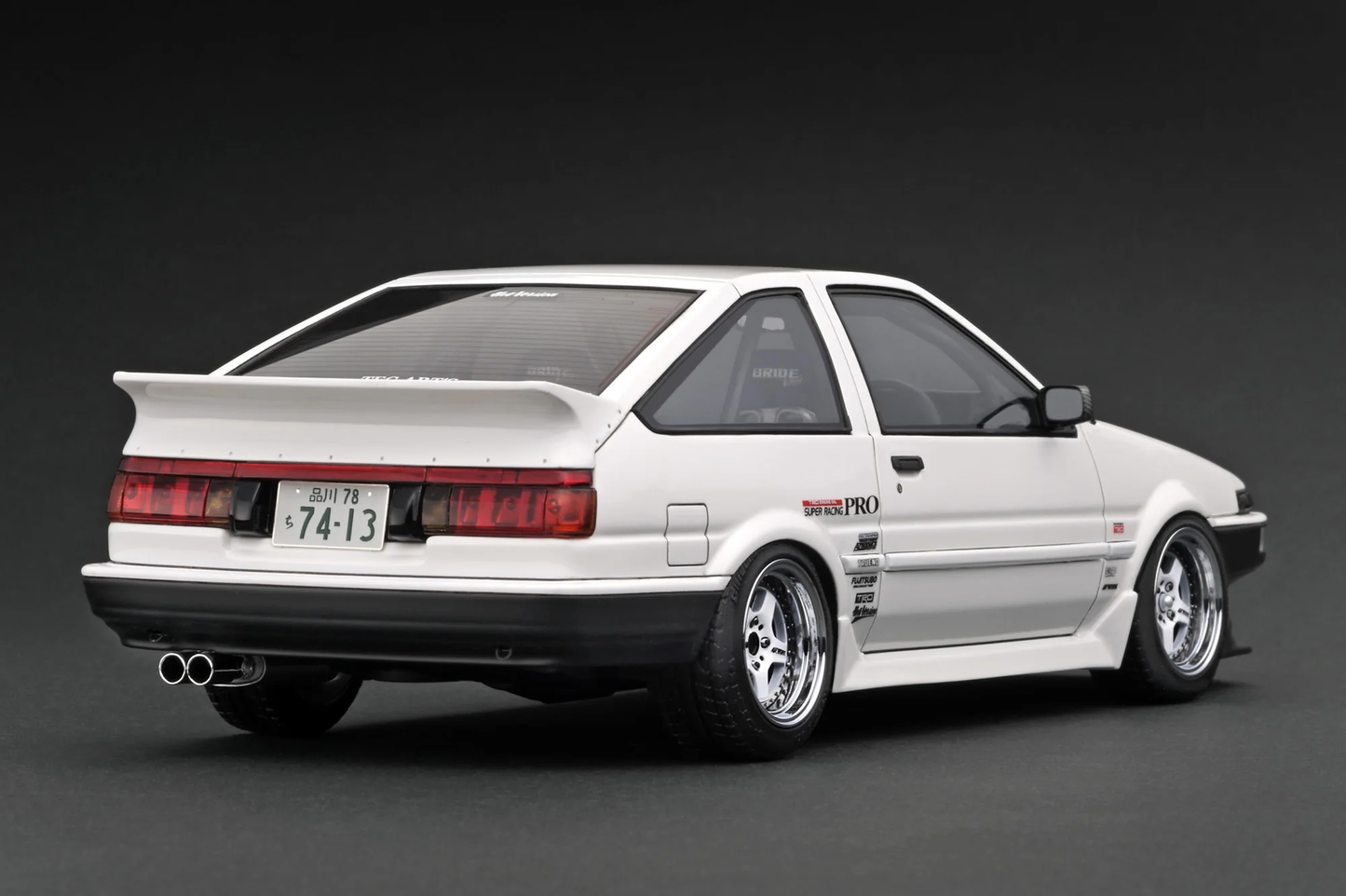 Toyota Sprinter Trueno AE86 miniature - Scale 1:18 - TK-Street Late version