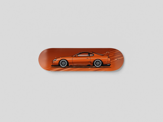 DECK TOYOTA SUPRA MK4 Orange DECKORATE