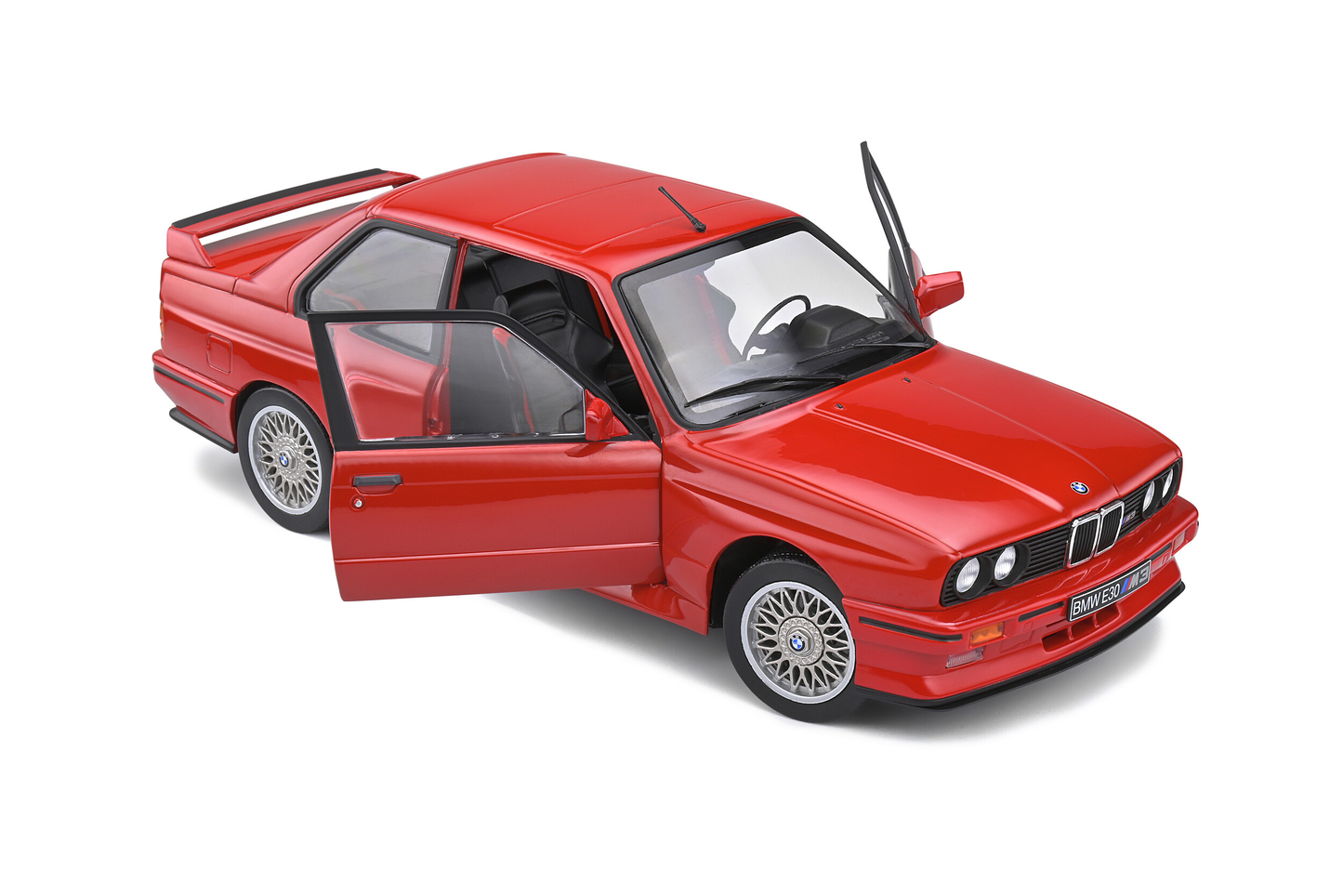 BMW E30 M3 1986 Red Solido 1:18