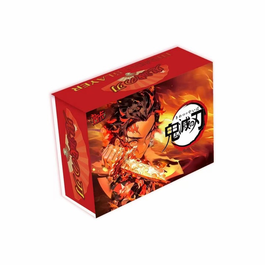 Coffret de Cartes Demon Slayer - Édition Tanjiro Flamme - en chinois