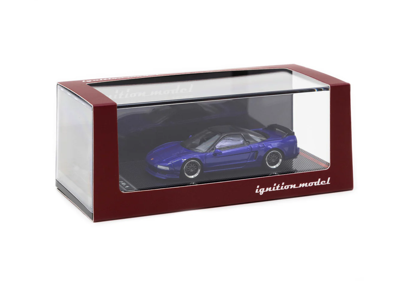 Honda NSX NA1 Blue Metallic Ignition Model 1:64