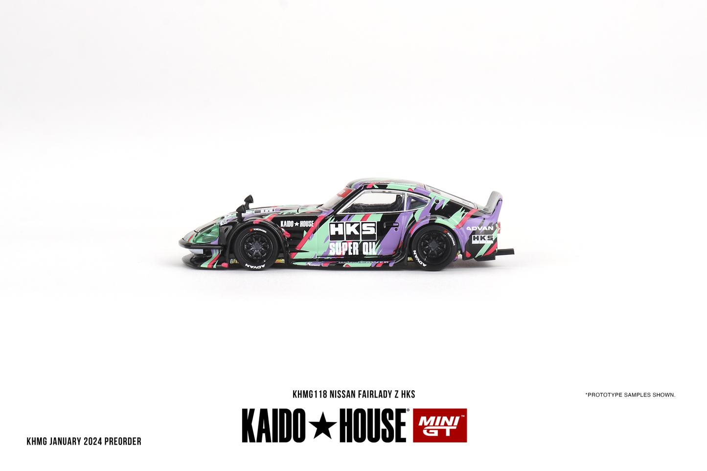 Nissan Failady Z HKS KAIDO HOUSE Mini GT 1:64