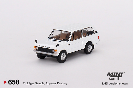 Range Rover Davos White Mini GT 1:64