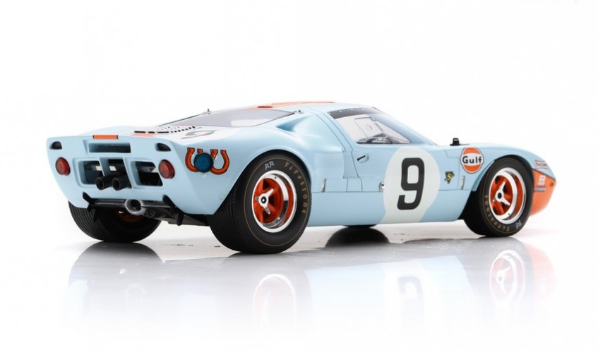 Ford GT40 MKI #1 Winner Le Mans 1968 Spark 1:18