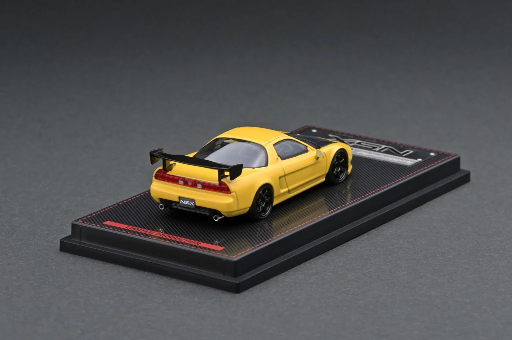 Honda NSX NA1 Yellow Ignition Model 1:64