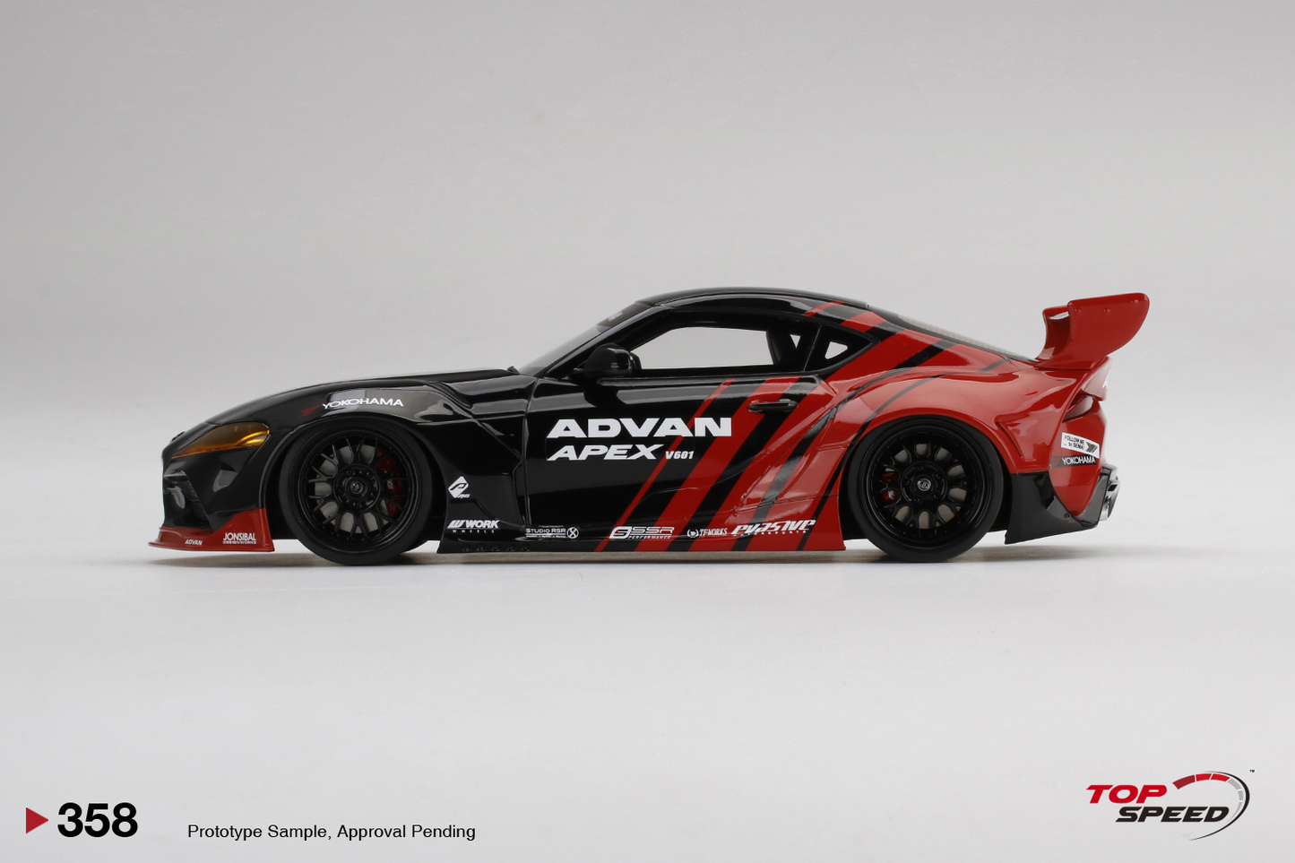 Pandem Toyota GR Supra V1.0 Advan SEMA 2019 Top Speed 1:18