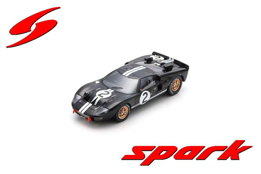 Ford GT40 MKII #2 Winner Le Mans 1966 Spark 1:18