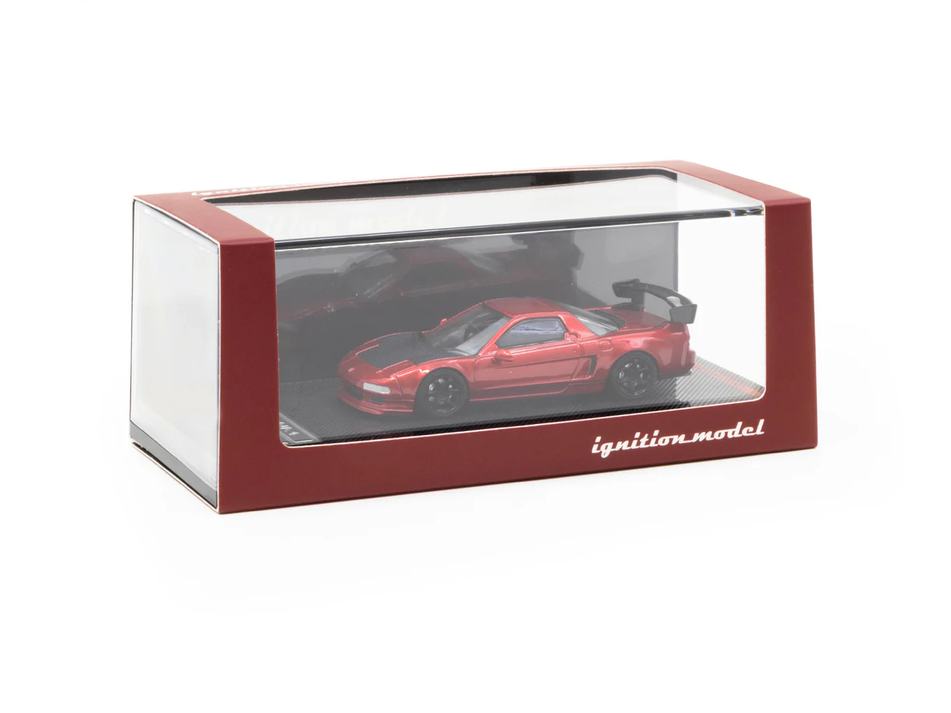 Honda NSX NA1 Red Metallic Ignition Model 1:64