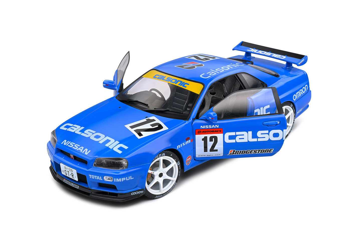 Nissan GT-R (R34) 2000 Streetfighter "Calsonic Tribute" Solido 1:18