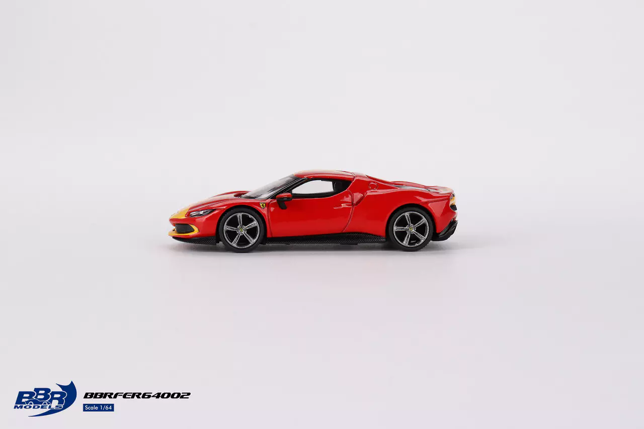 Ferrari 296 GTB Assetto Fiorano Rosse Corsa BBR 1:64