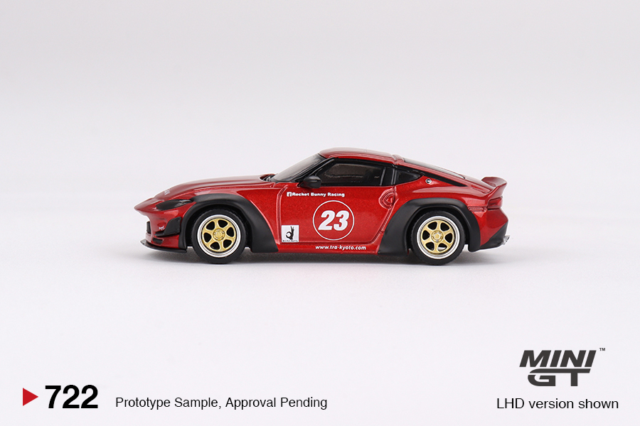 Nissan Z Pandem Passion Red Mini GT 1:64