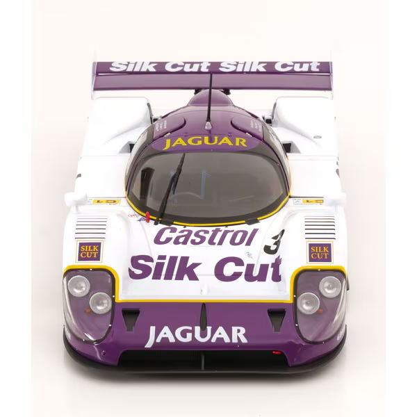 Jaguar XJR-12 #3 Winner 24h LeMans 1990 Brundle/Nielsen/Cobb Silk Cut 1:18 CMR