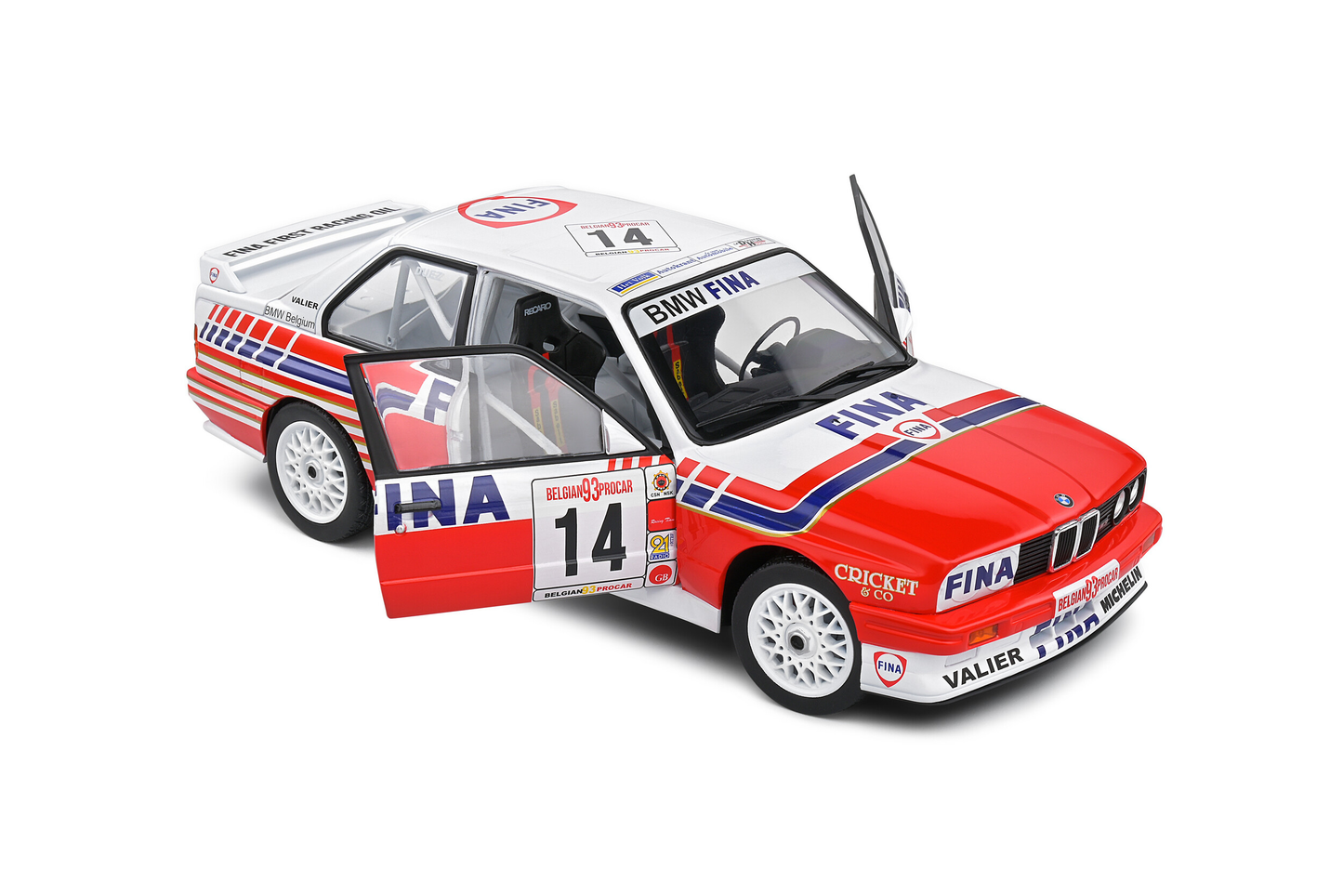 BMW E30 M3 1993 Belgium Procar Solido 1:18