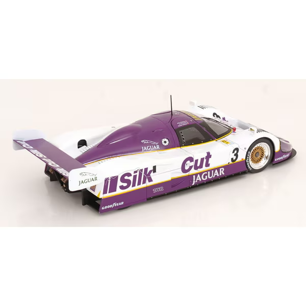 Jaguar XJR-12 #3 Winner 24h LeMans 1990 Brundle/Nielsen/Cobb Silk Cut 1:18 CMR