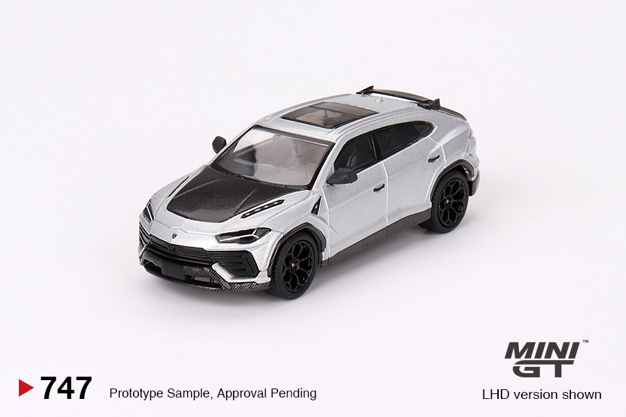 Lamborghini Urus Performante Grigio Nimbus Mini GT 1:64