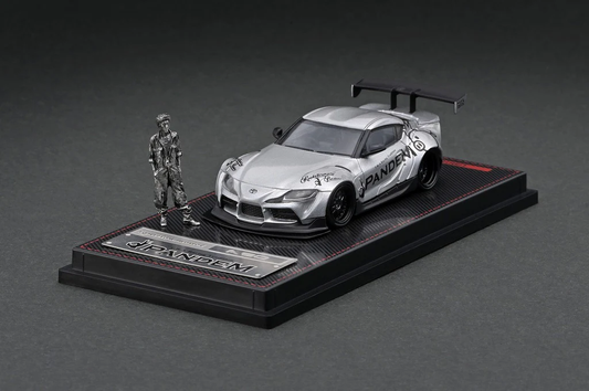 Pandem Supra A90 Silver Ignition Model 1:64