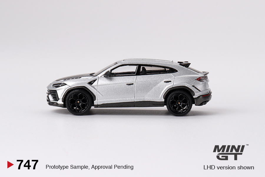 Lamborghini Urus Performante Grigio Nimbus Mini GT 1:64