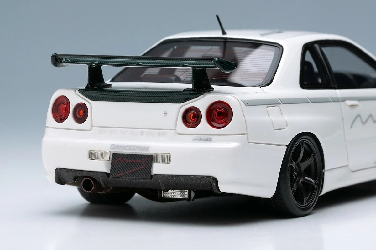 Mine's Skyline GT-R (BNR34) V-spec N1 Tokyo Auto Salon 2024 Make-Up 1:43