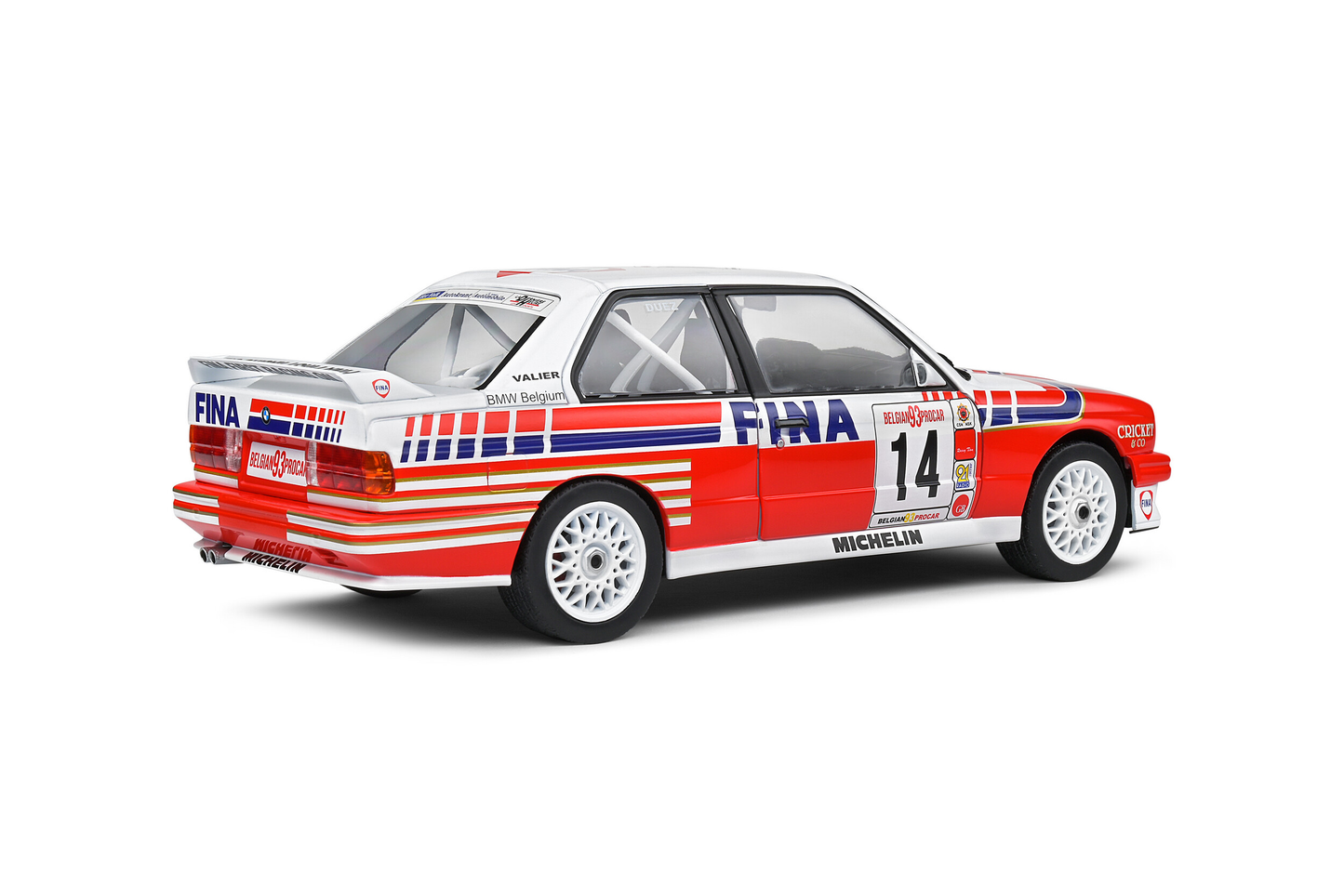 BMW E30 M3 1993 Belgium Procar Solido 1:18