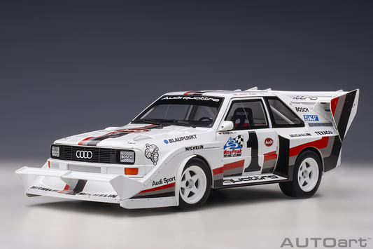 Audi Sport Quattro S1 Pikes Peak 1987 #1 AUTOart 1:18