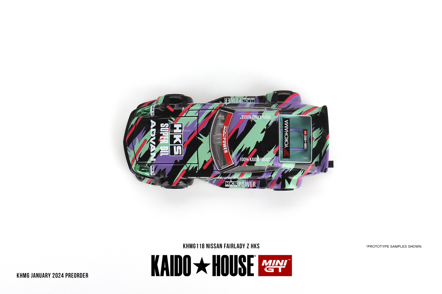 Nissan Failady Z HKS KAIDO HOUSE Mini GT 1:64