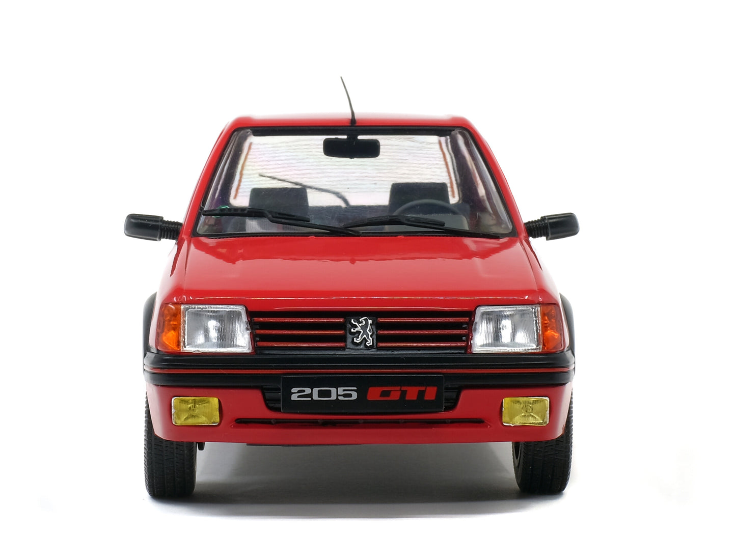 PEUGEOT 205 GTI 1.9L 1988 Rouge Vallelunga Solido 1:18