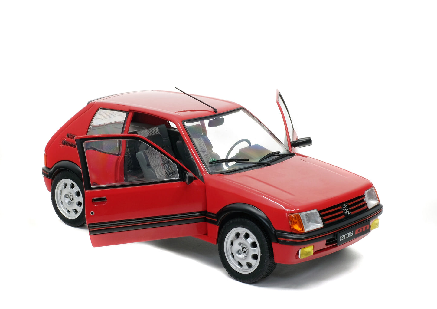 PEUGEOT 205 GTI 1.9L 1988 Rouge Vallelunga Solido 1:18