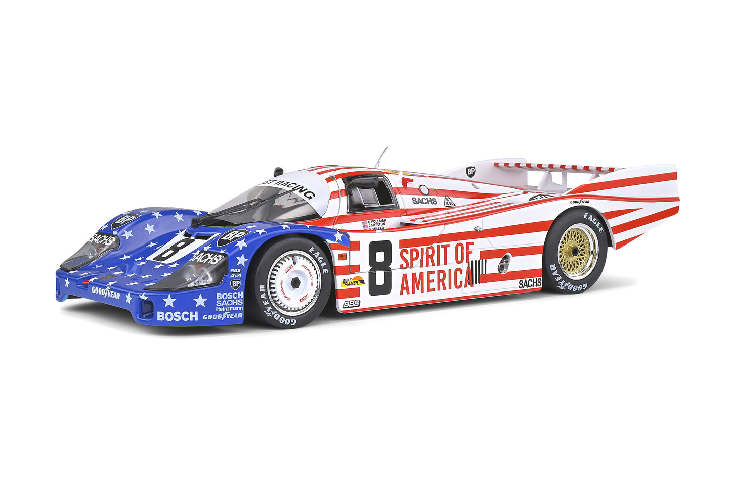 Porsche 956LH #8 24H Le Mans 1986 Solido 1:18