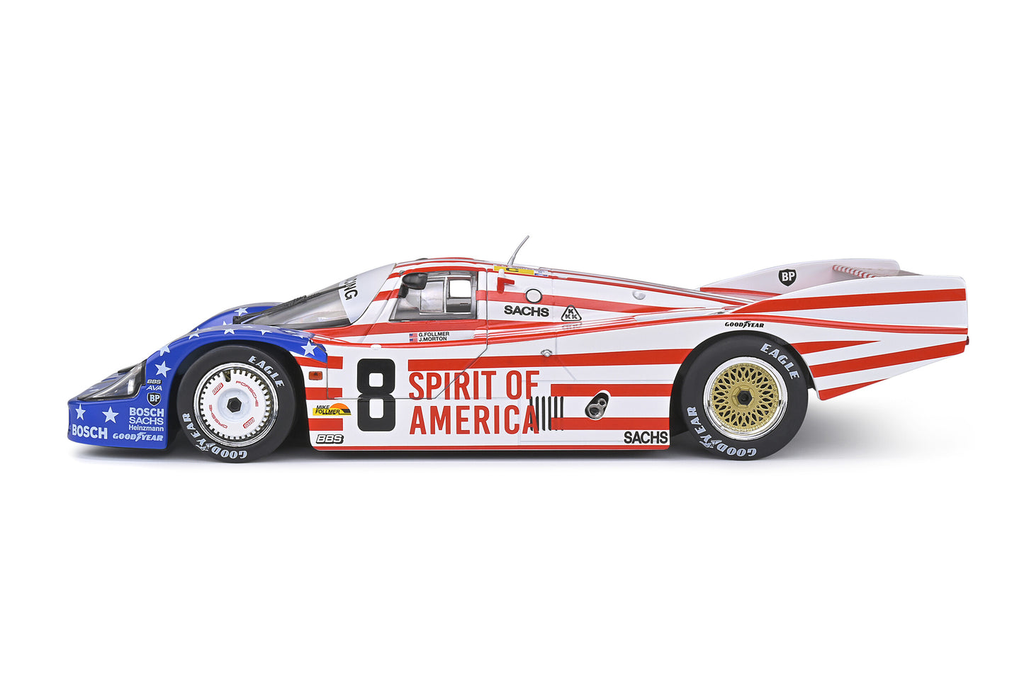 Porsche 956LH #8 24H Le Mans 1986 Solido 1:18