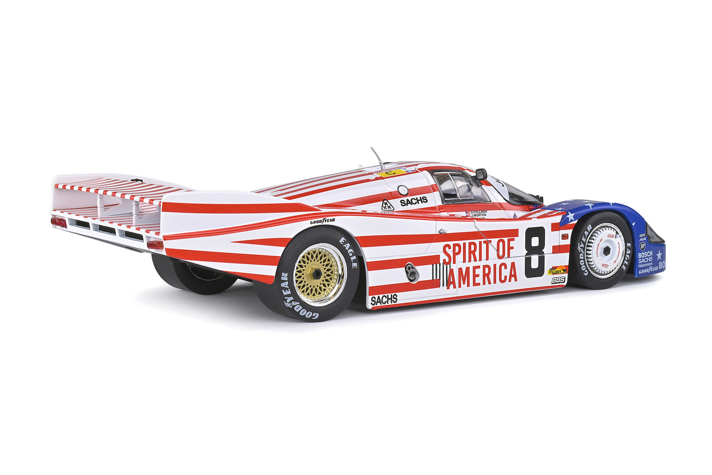 Porsche 956LH #8 24H Le Mans 1986 Solido 1:18