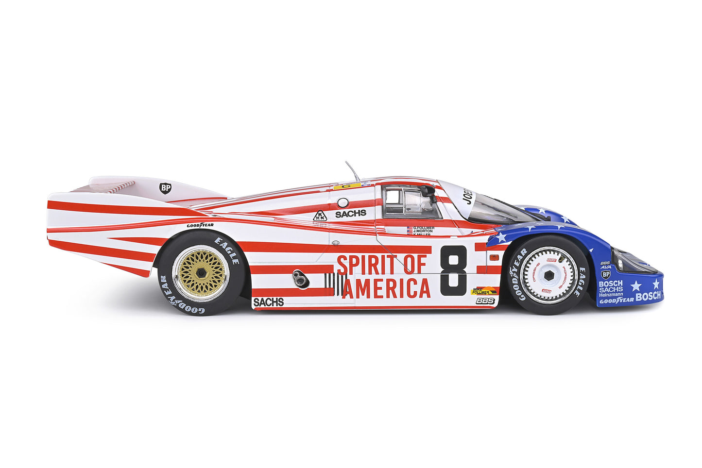 Porsche 956LH #8 24H Le Mans 1986 Solido 1:18